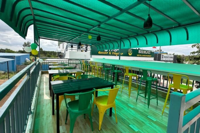 BHAGAT HOTEL & RESTAURANT Roof top View